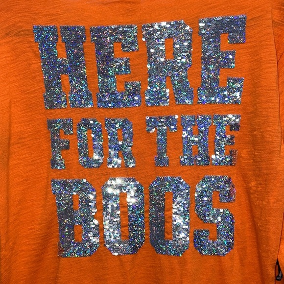 PINK Victoria’s Secret Here For The Boos Long Sleeve Top Size Small - Picture 6 of 16